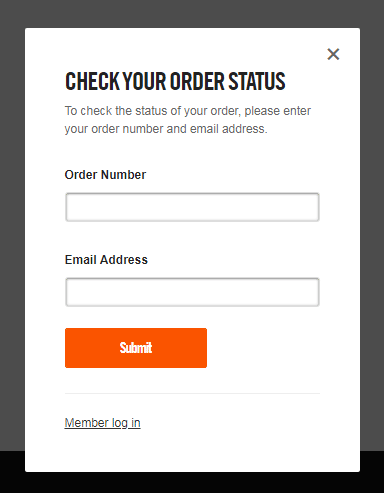 nike canada order status