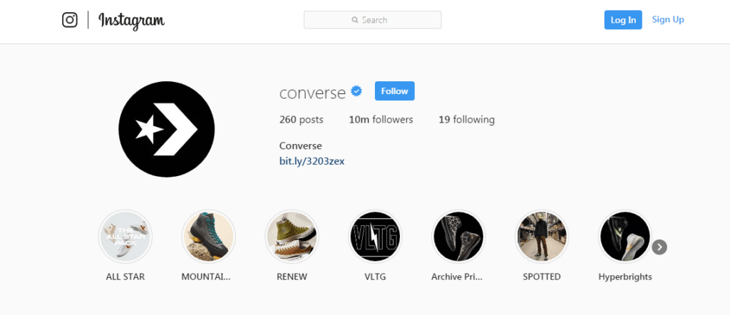 converse social media support