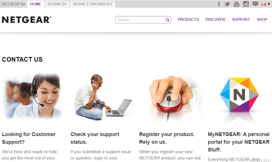 netgear canada website