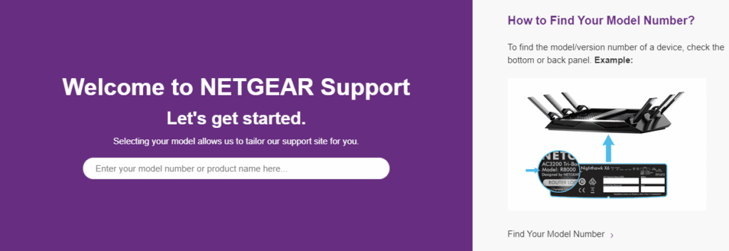 Netgear support