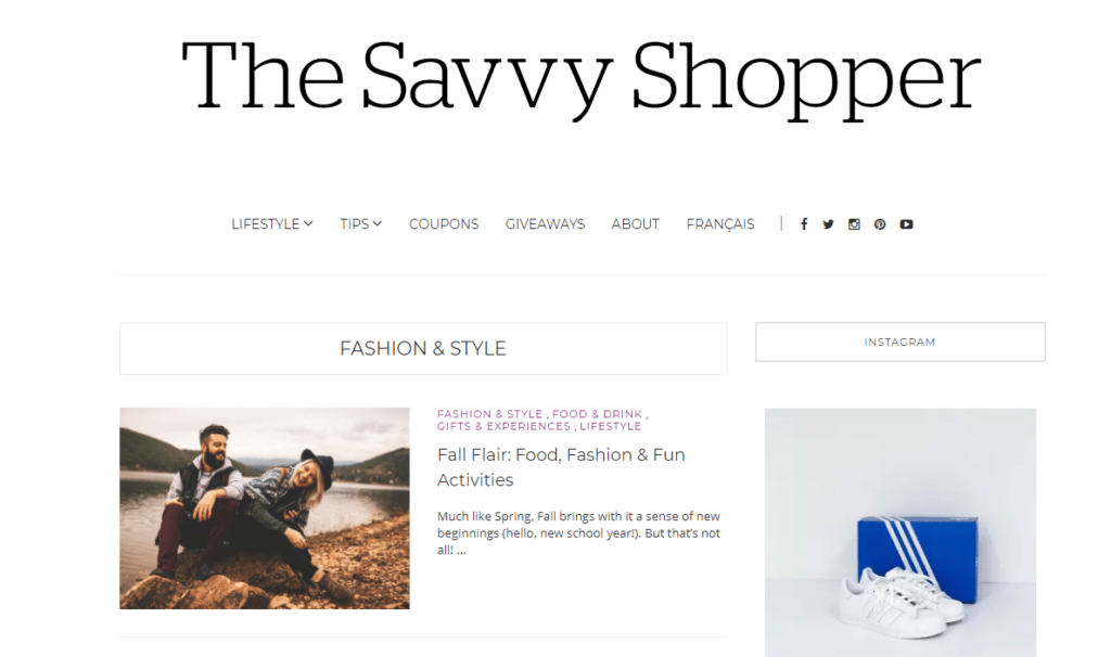 The Savvy Shopper