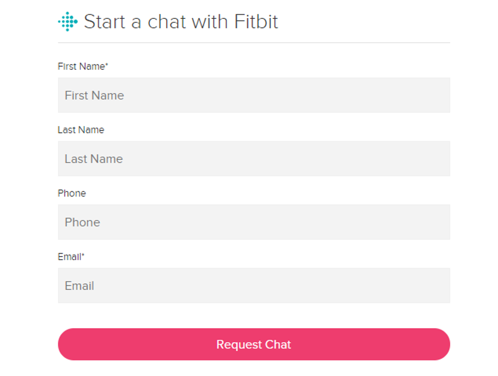 fitbit chat