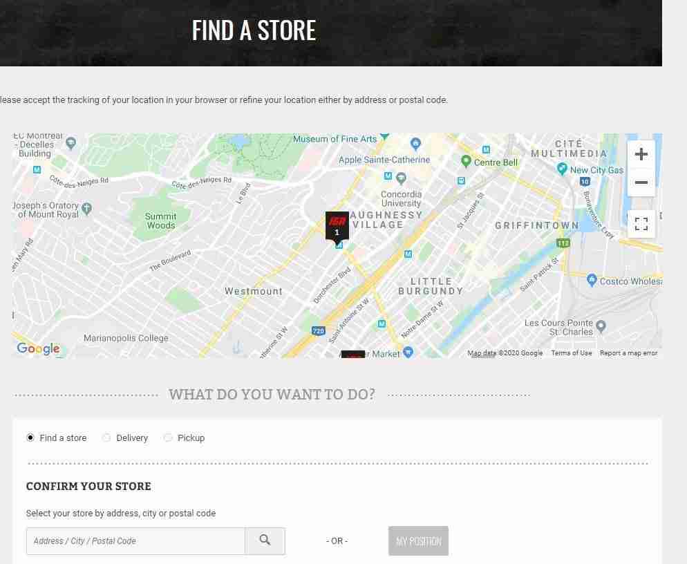 IGA store locator