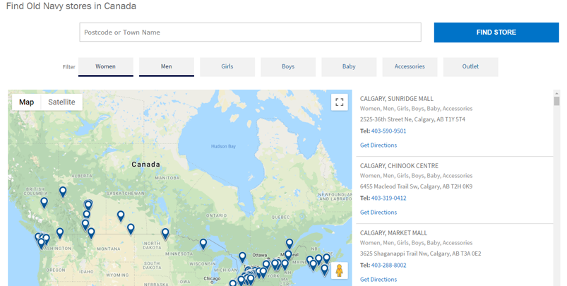 old navy store locator canada