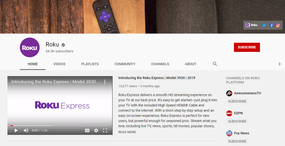 roku youtube guides and tutorials