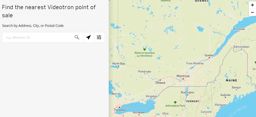 videotron stores canada