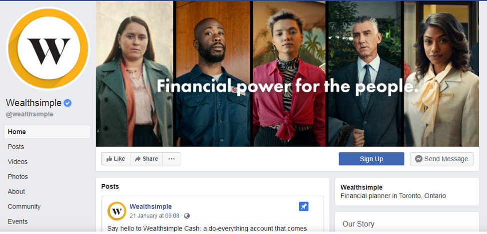 wealthsimple support via social media