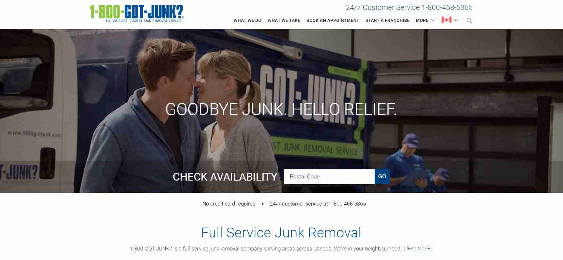 1-800-Got-Junk’s? Homepage