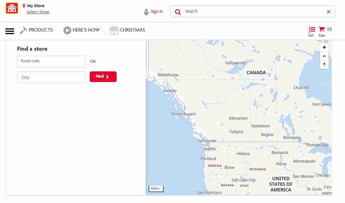 Home Hardware store locator