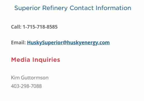 Superior Refinery Customer Support