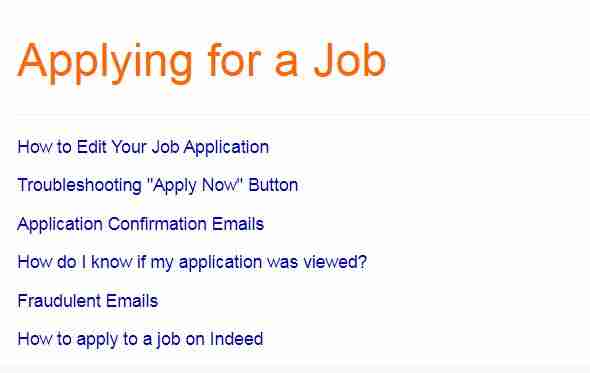 apply for a job indeed