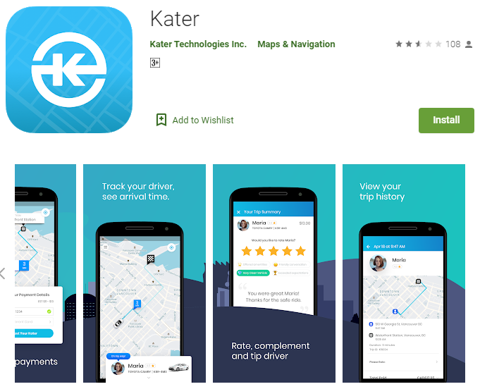 Kater Mobile App