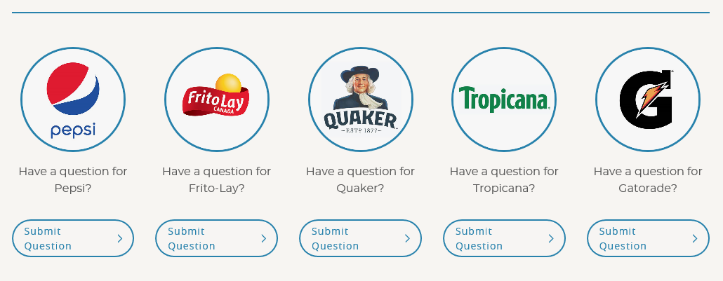 PepsiCo’s FAQs