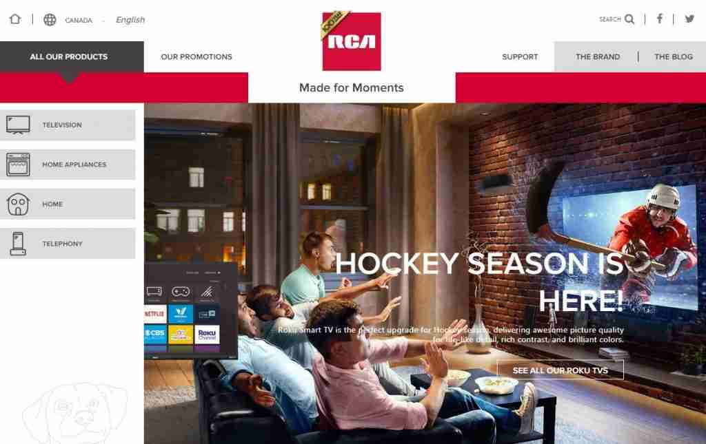 RCA support Canada