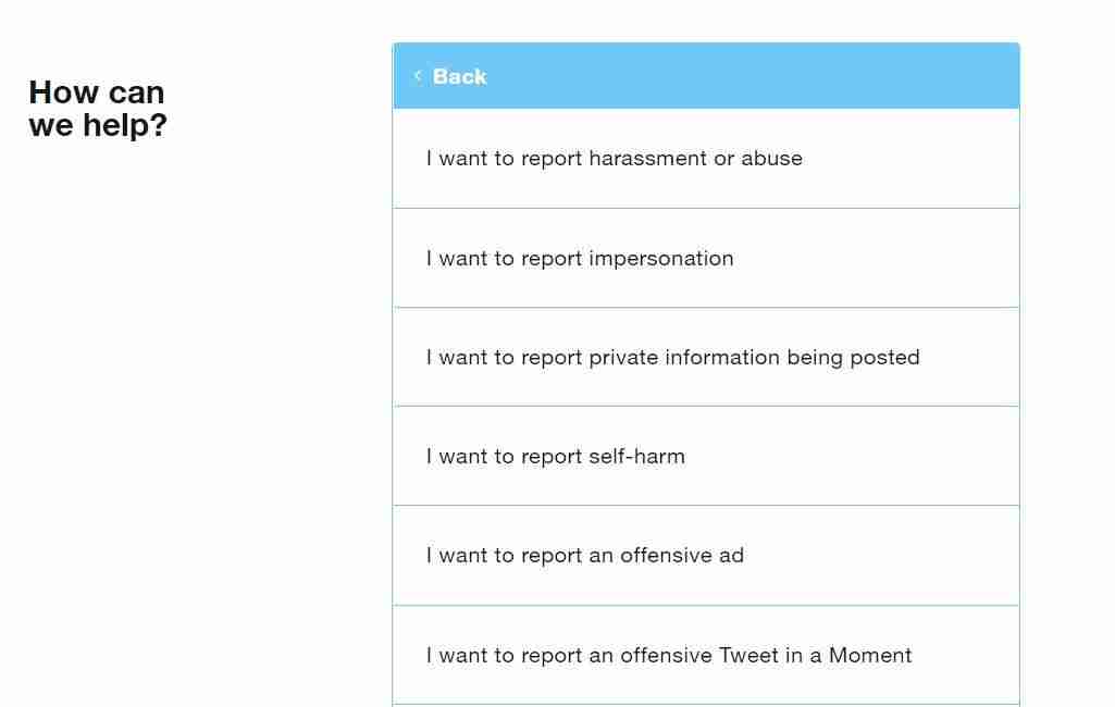 How to report sensitive content on Twitter