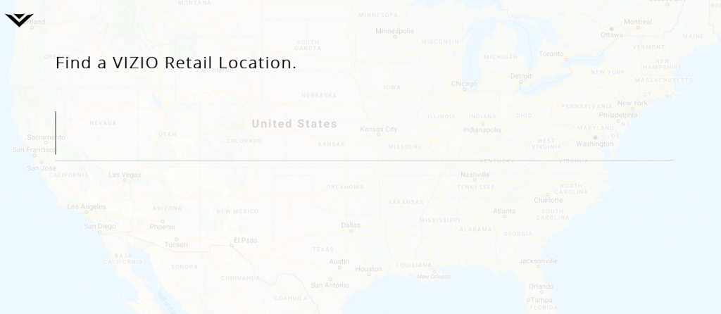 vizio store locator