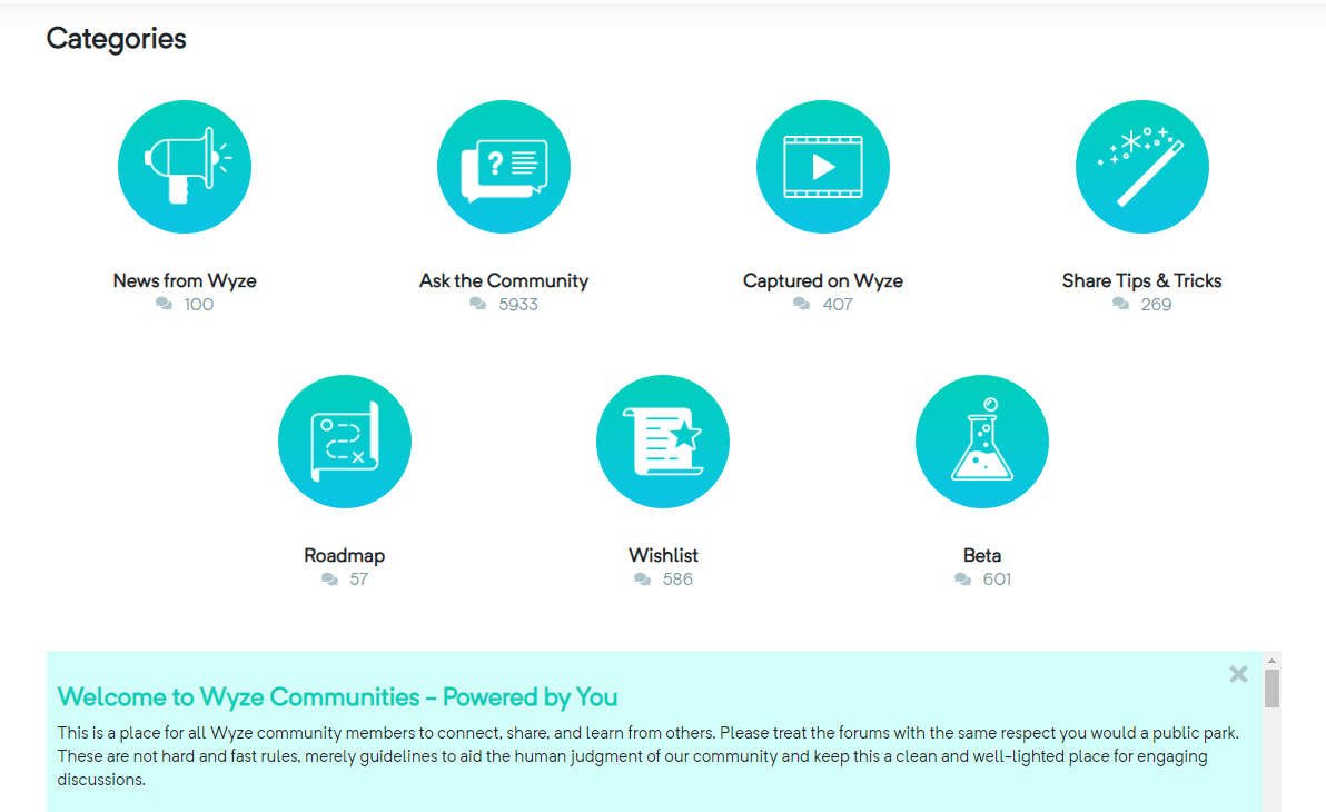  Wyze Communities 