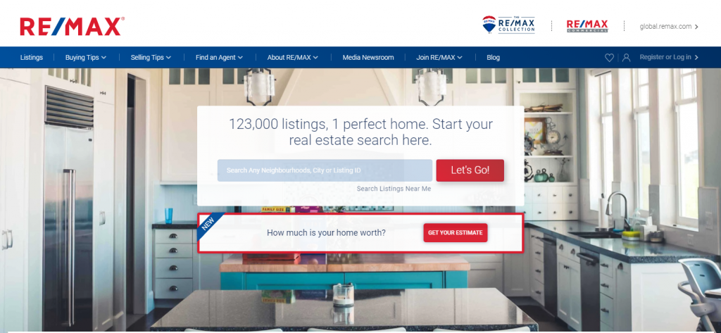 remax homepage