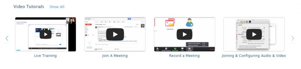 Zoom How-to video guides 