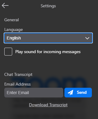 zoom live chat support