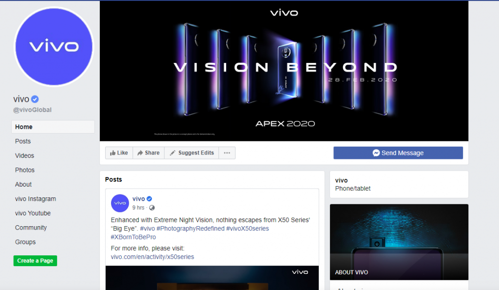 vivo-facebook