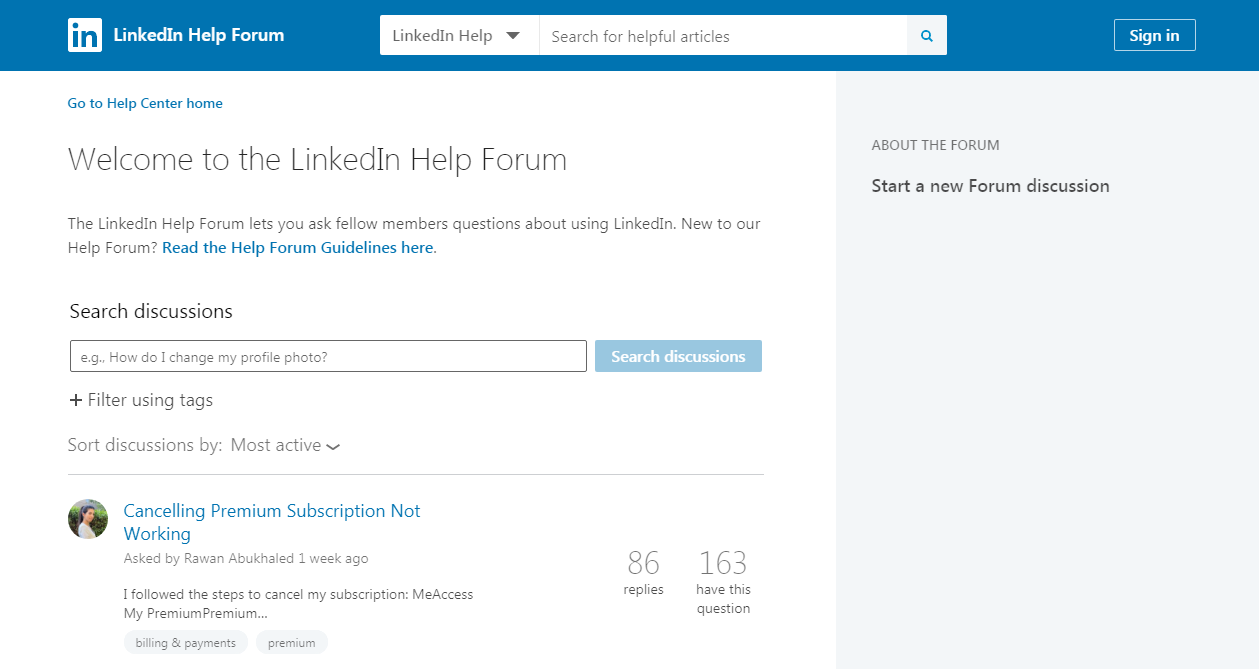 contact linkedin support phone number