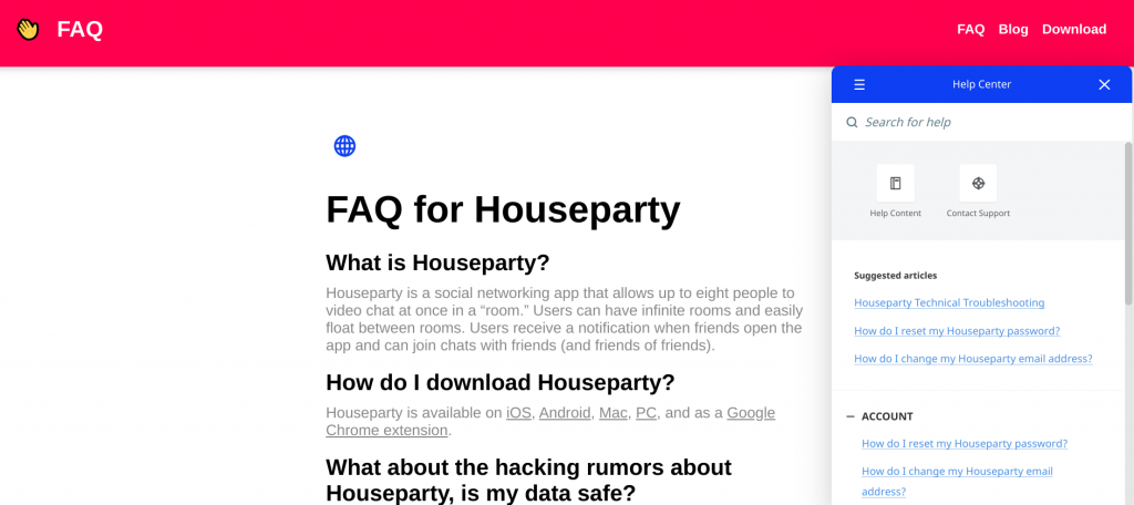 houseparty-help-center