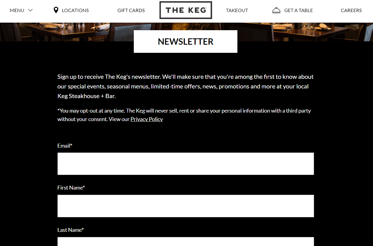 the-keg-newsletter